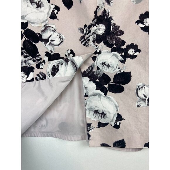 Lord and Taylor Women's Floral Print Midi Skirt Size 14 - Picture 7 of 9